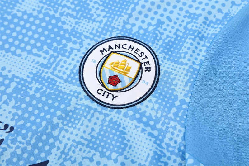 25-26 season Manchester City F.C. Training clothes suit Short sleeve - Fan version