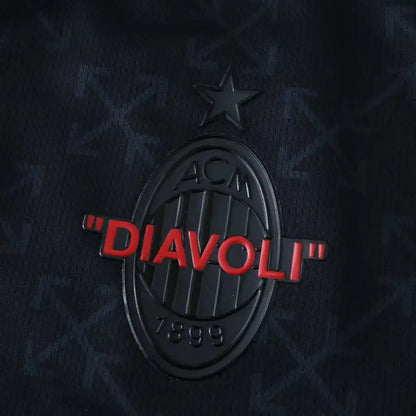 24-25 season A.C. Milan x OFF-WHITE - Fan version