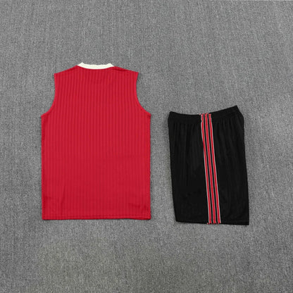 25-26 season Manchester United F.C. Training clothes suit vest - Fan version
