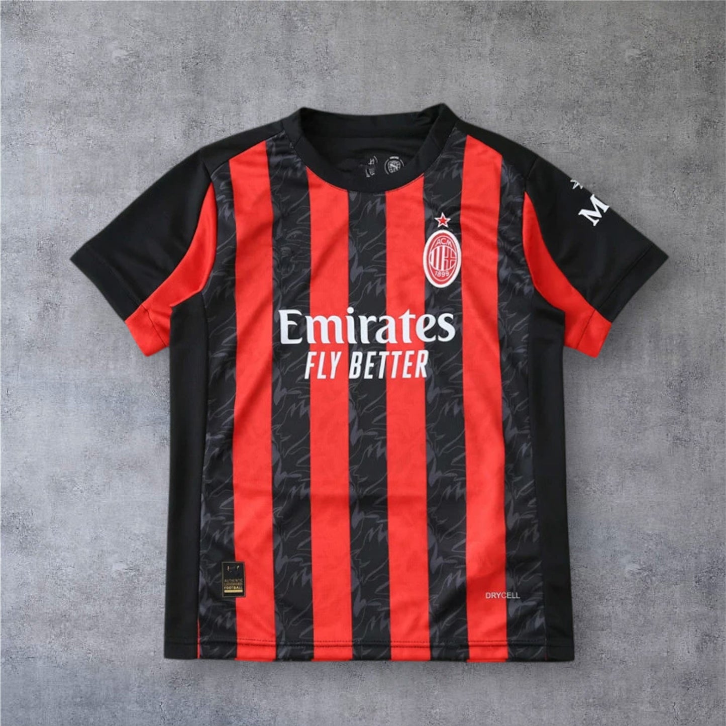 25-26 season A.C. Milan home Kids kit