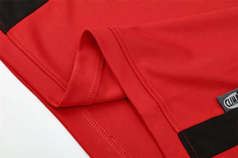 03-04 season A.C. Milan red Half pull training suit