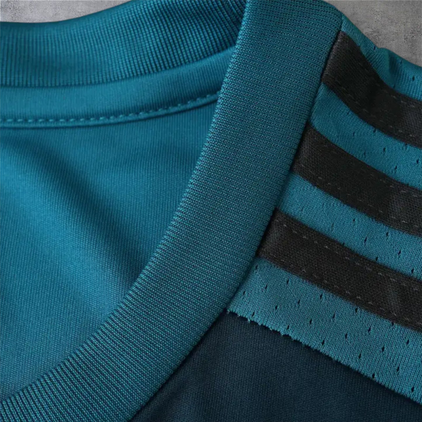 17-18 season Real Madrid third Long sleeved retro - Fan version