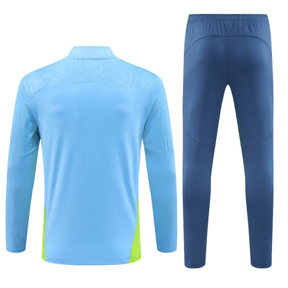 24-25 Manchester City F.C. blue Training suit set
