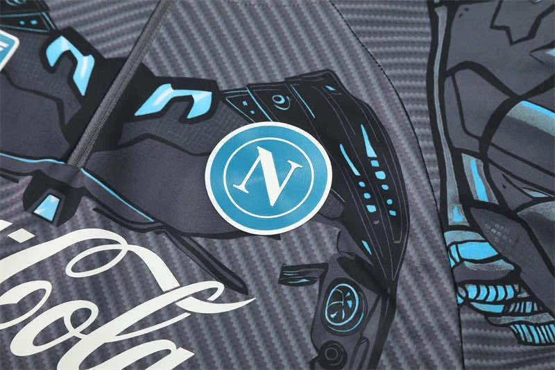 25-26 season S.S.C. Napoli Half zip training suit set