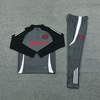 24-25 Manchester United F.C. grey Training suit set