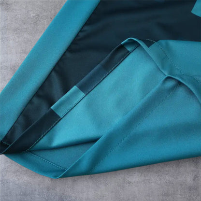 17-18 season Real Madrid third Long sleeved retro - Fan version