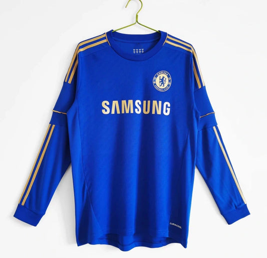 12-13 season Chelsea home long seleeve Retro - Fan version