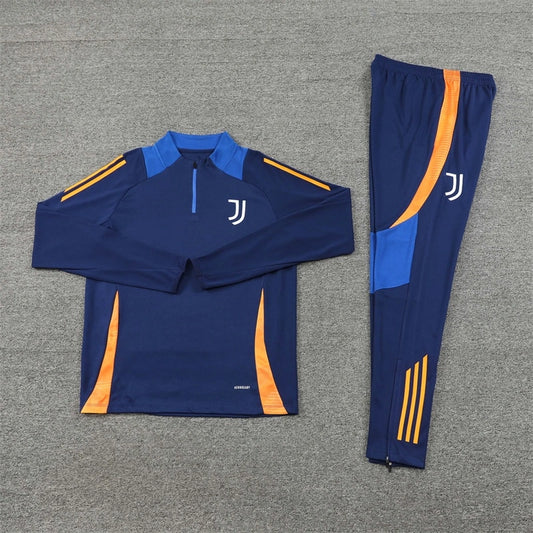 24-25 Juventus F.C. blue Training suit set