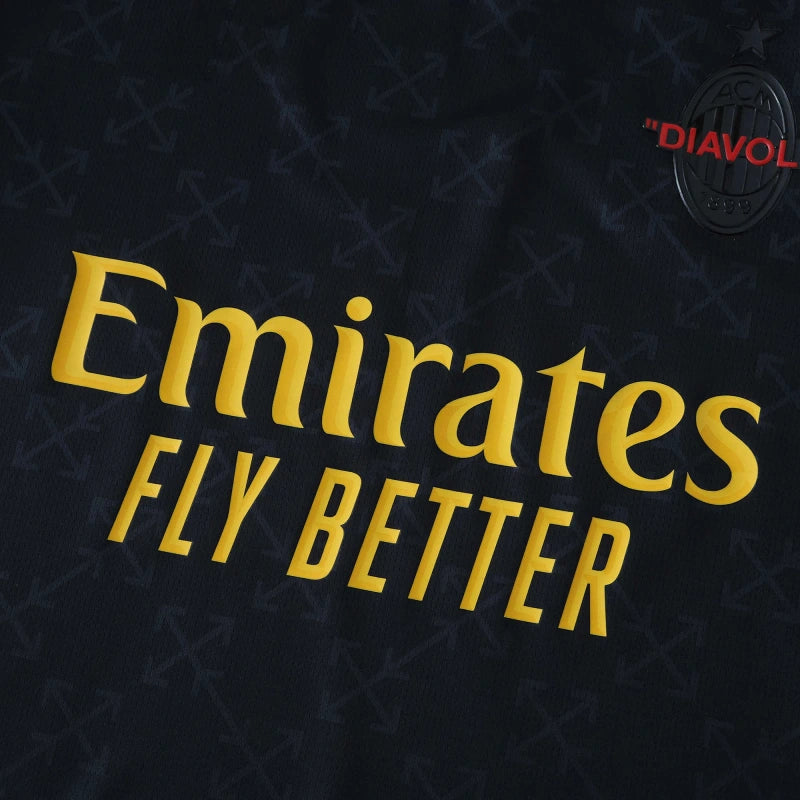 24-25 season A.C. Milan x OFF-WHITE - Fan version