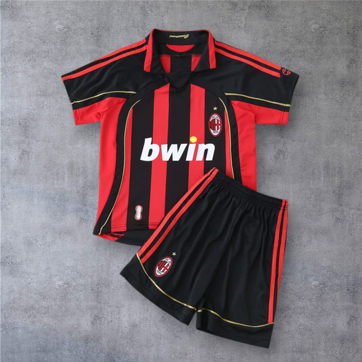 06-07 season A.C. Milan home Kids kit