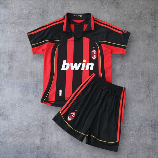 06-07 season A.C. Milan home Kids kit