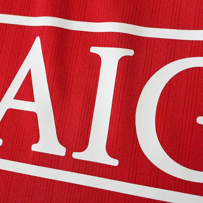 07-08 season Manchester United Home Long sleeved Retrò - Fan version