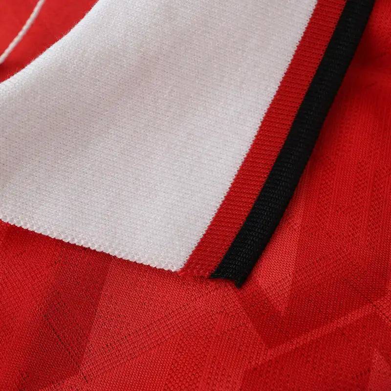 92-94 season Manchester United Home Long Sleevesd retro - Fan version