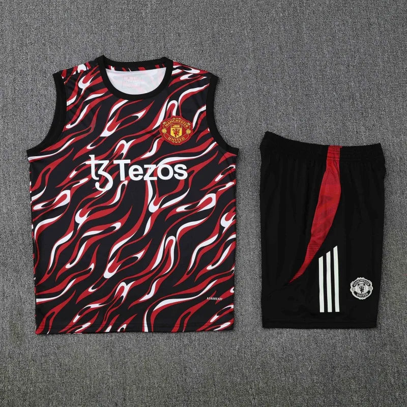 25-26 season Manchester United F.C. Training clothes suit vest - Fan version