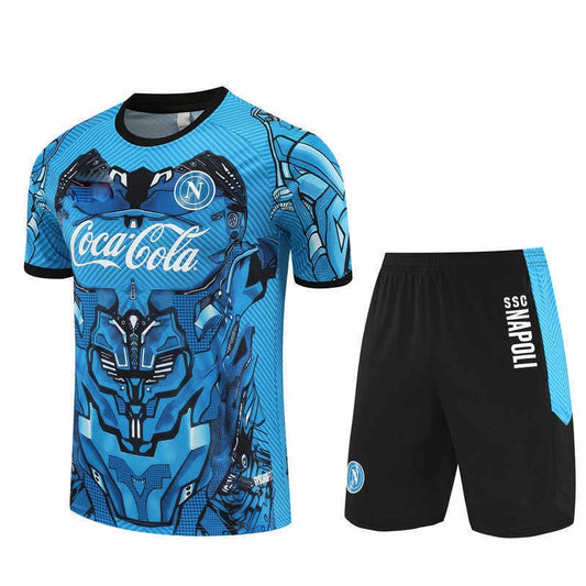 25-26 season S.S.C. Napoli Training clothes suit Short sleeve - Fan version