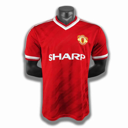 86-88 season Manchester United home Retrò - Fan version