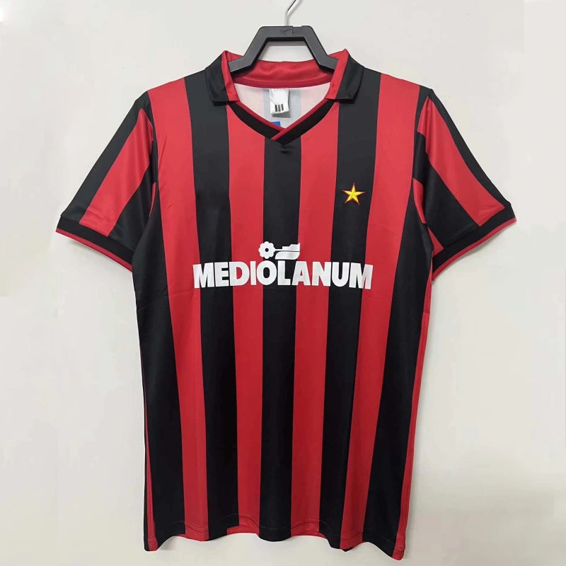 90-91 season A.C. Milan home retro Fan version