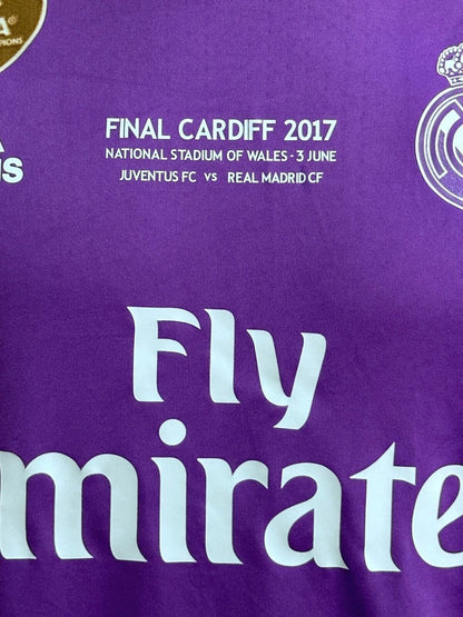 16-17 season Real Madrid away Champions League version Retro - Fan version